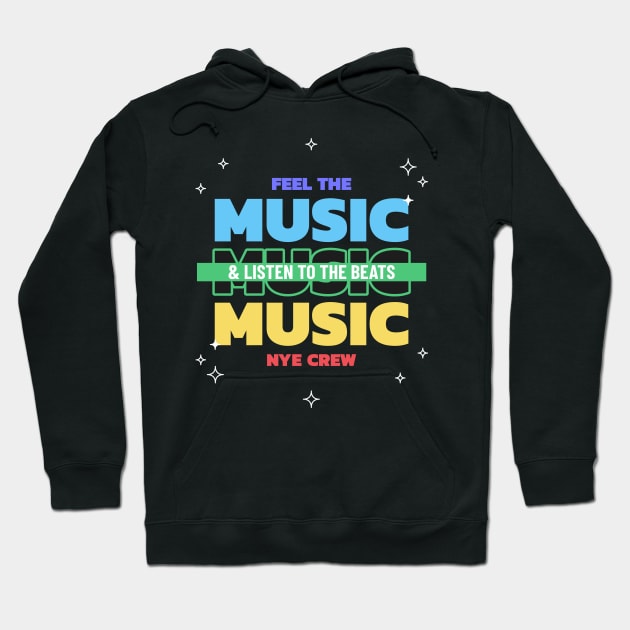 Listen to the beats Hoodie by Jellyfish&Cheese